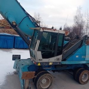 foto 35.5t Fuchs MHL350 grab metal waste excavator