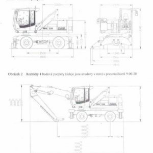 foto 19t excavator metal Fuchs MHL320